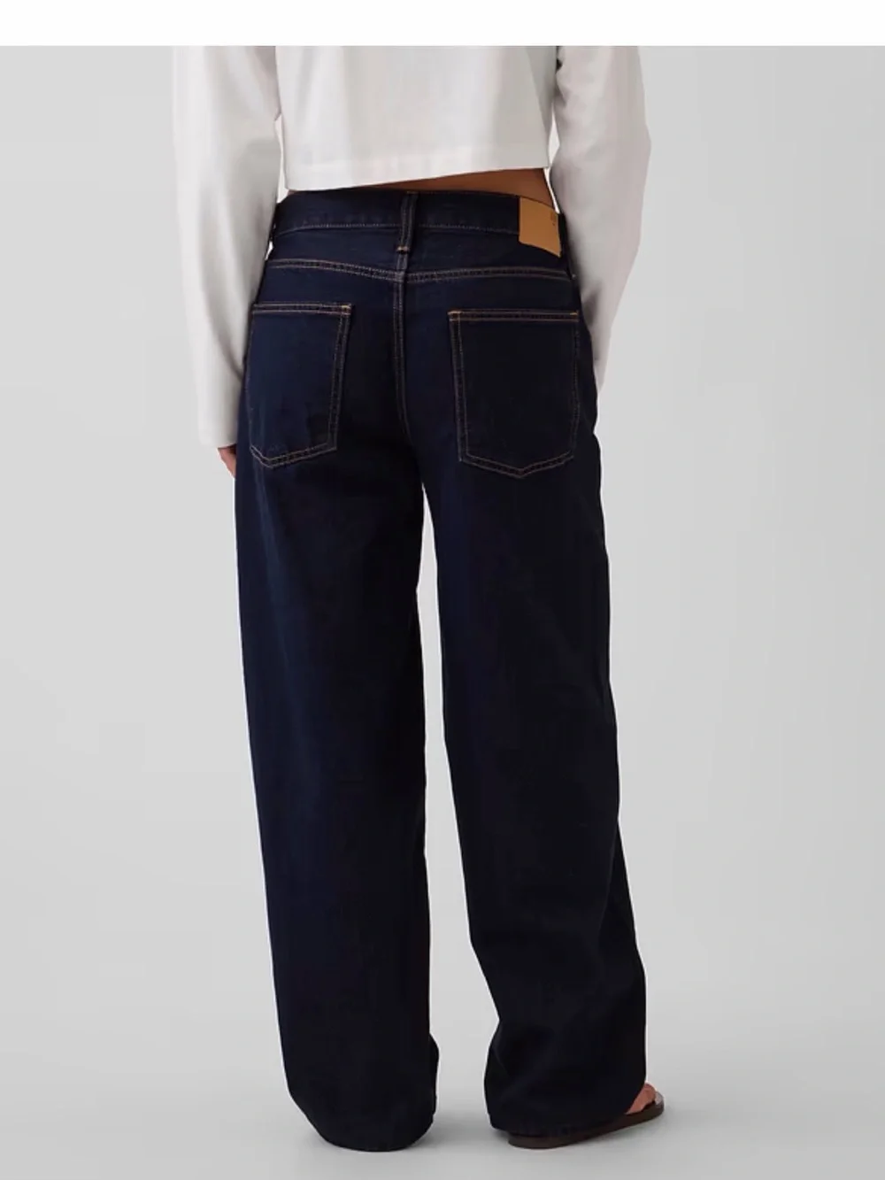 GAP Hailey Extra Baggy Jeans in Dark Indigo